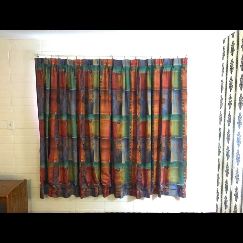 Colorful curtain